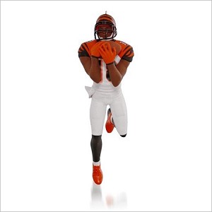 2015 Football Legends Complement A.J. Green Cincinnati Bengals Hallmark Keepsake Ornament QXI2729
