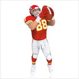 2014 Football Legends Complement Tony Gonzalez Kansas City Chiefs Hallmark Keepsake Ornament QXI2816