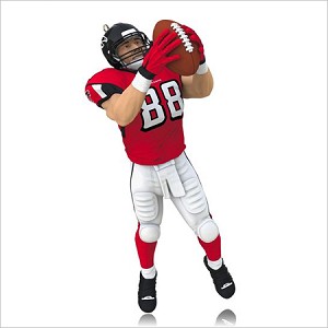 2014 Football Legends Complement Tony Gonzalez Atlanta Falcons Hallmark Keepsake Ornament QXI2823