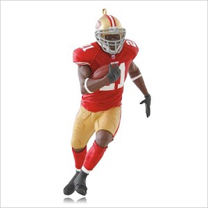2014 Football Legends Complement Frank Gore San Francisco 49ers Hallmark Keepsake Ornament QXI2826