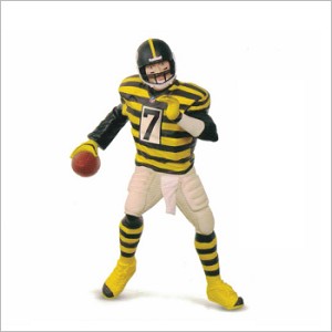 2016 Football Legends Complement Ben Roethlisberger Pittsburgh Steelers Hallmark Keepsake Ornament QXI3868