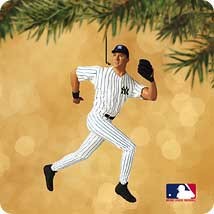 2002 At the Ballpark 7th Derek Jeter Hallmark Keepsake Ornament 1495QXI524-2