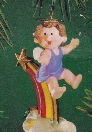 1983 Rainbow Angel  Hallmark Keepsake Ornament 550QX416