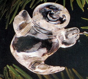 1982 Snowy Seal Hallmark Keepsake Ornament QX3006