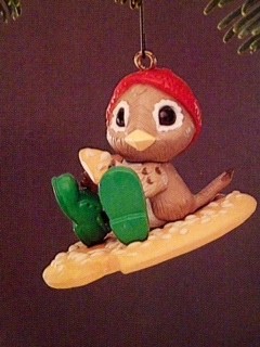 1989 Spencer Sparrow Esq Hallmark Keepsake Ornament QX4312
