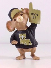 1996 NFL: New Orleans Saints (SDB) Hallmark Keepsake Ornament QSR6464