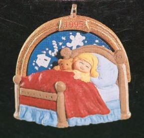 1995 Sugarplum Dreams Miniature Hallmark Keepsake Ornament 475QXM4099