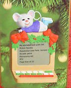 2000 Loggin' On To Santa Hallmark Keepsake Ornament QX8224