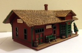 1994 Sarah Plain and Tall Train Station Tabletop (SDB) Hallmark Keepsake Ornament XPR9452