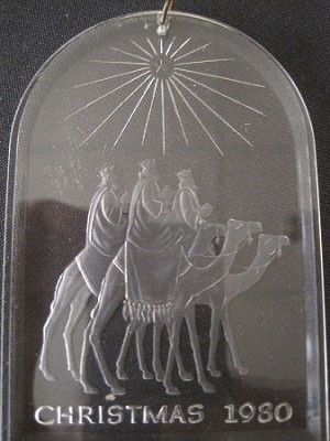 1980 Holiday Highlights Three Wise Men  (SDB) Hallmark Keepsake Ornament 400QX300-1-2-2