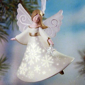 2011 Wonder & Light Whimsical Angel *Needs Magic Cord Hallmark Keepsake Ornament QXG3627